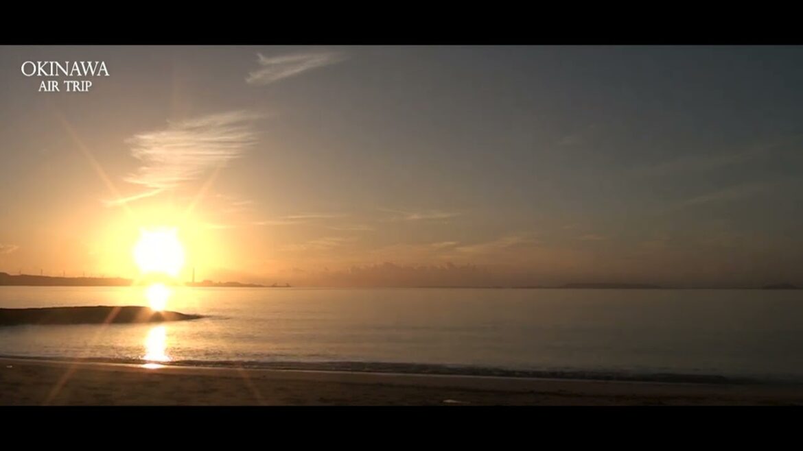 【OKINAWAN NATURAL BEACH 4K 240mins】屋嘉ビーチ＠金武町