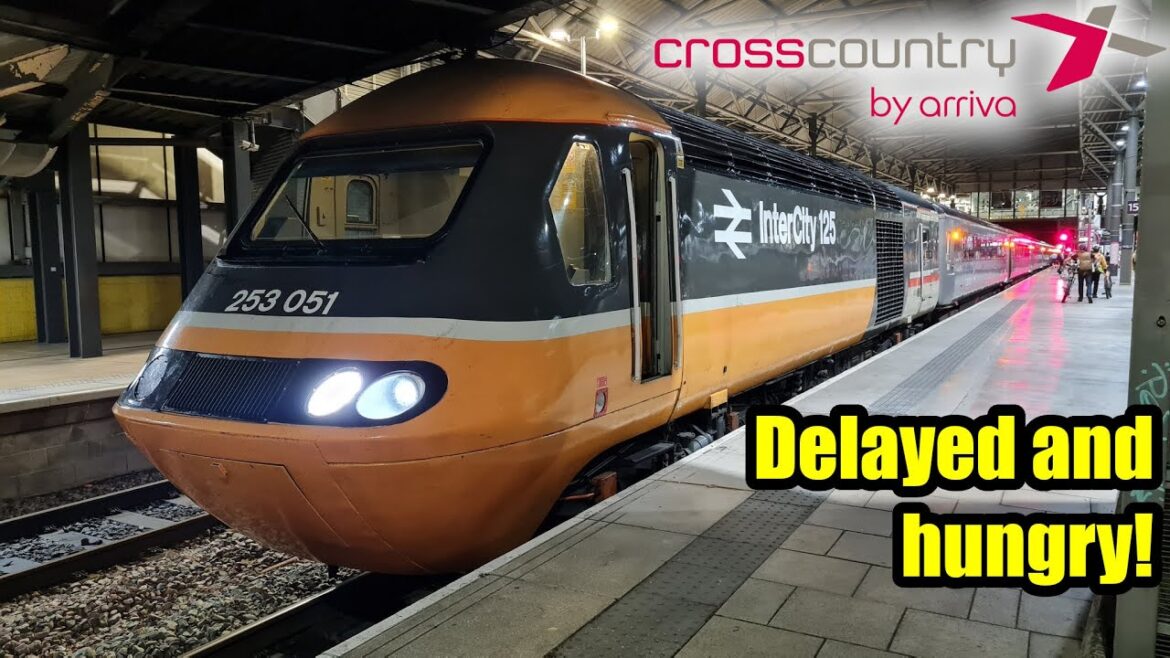 DELAYED AND HUNGRY! CrossCountry "First Class" Review!