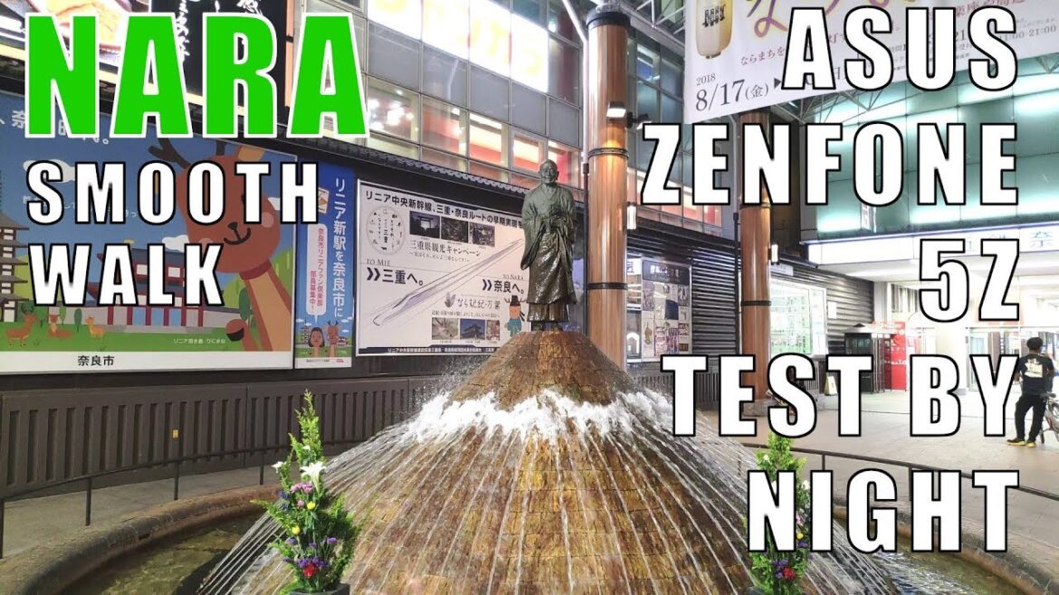 🇯🇵 Nara at Night | Japan Walking Tour 4K