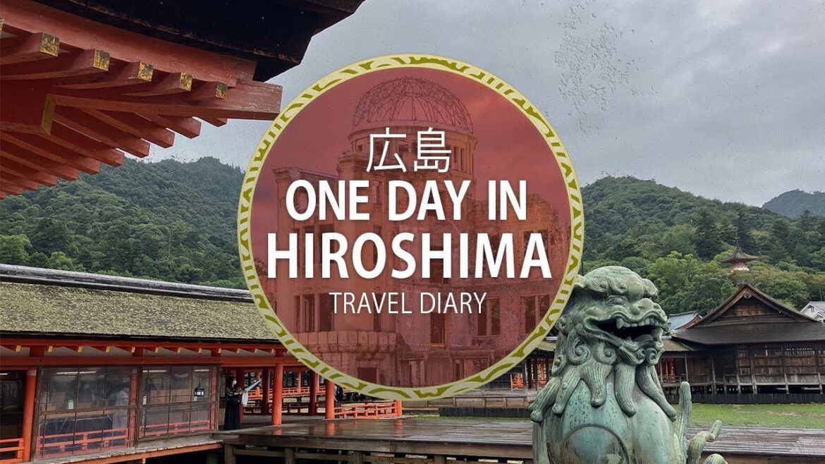 One Day in Hiroshima - Travel Diary - JAPAN 4K (Subtitled)
