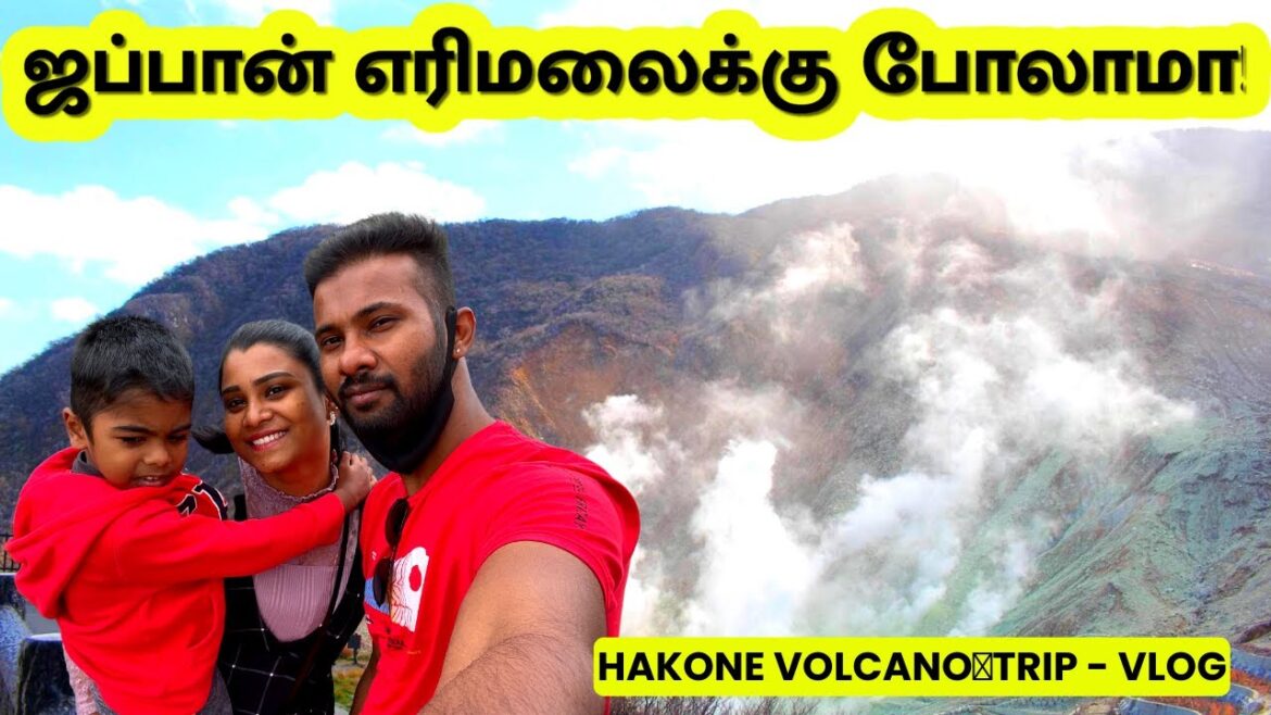 🌋ஜப்பான் எரிமலைக்கு போலாமா! Pirate Ship | Travel to Hakone Volcano Japan | Japan Tamil vlog