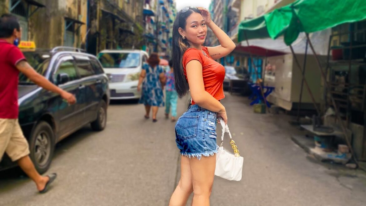 The Streets of Downtown Chinatown | Yangon