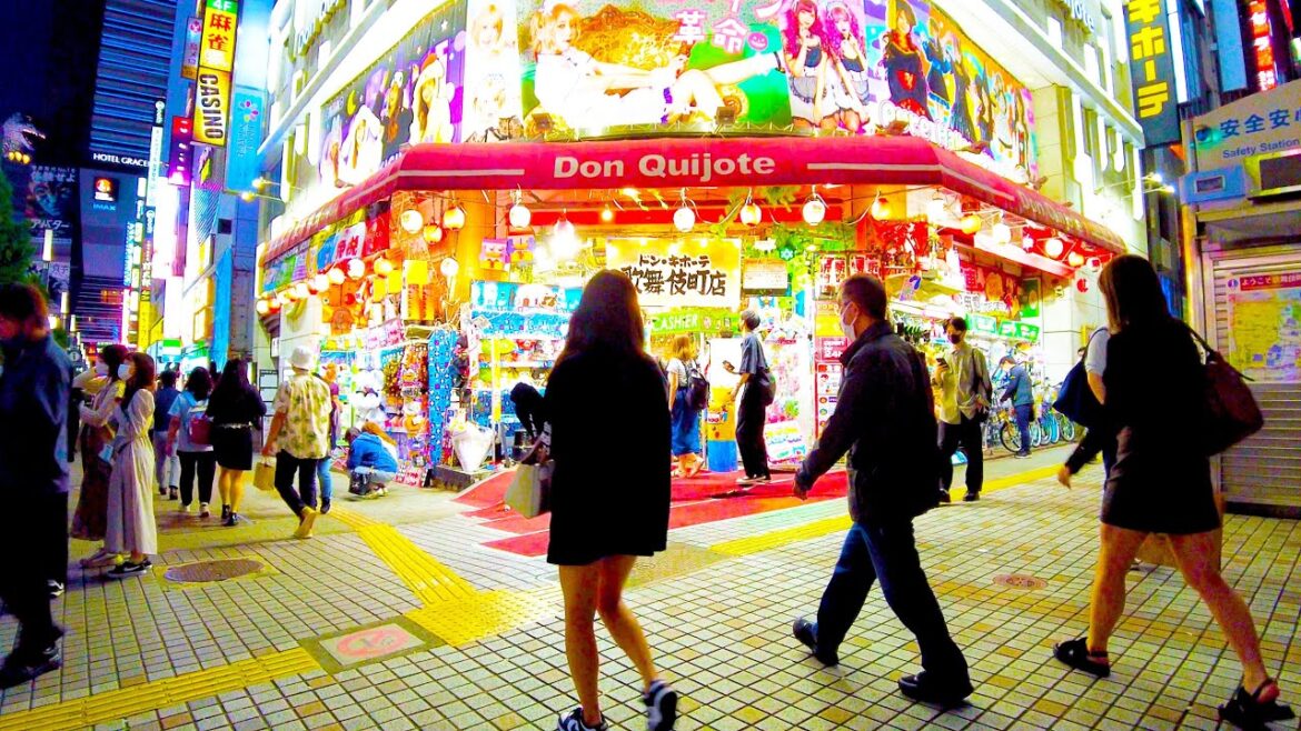 Shinjuku in Tokyo is a gorgeous city ♪💖🐶4K ASMR non-stop 1 hour 02 minutes Shinjuku in Tokyo is a gorgeous city ♪💖🐶4K ASMR non-stop 1 hour 02 minutes