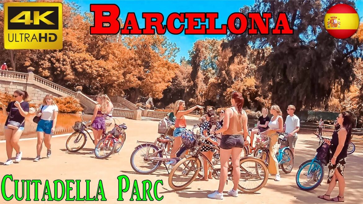 Barcelona, Spain, Ciutadella Park – 4k UHD 60fps – walking tour – with historical Subtitles Barcelona, Spain, Ciutadella Park - 4k UHD 60fps - walking tour - with historical Subtitles
