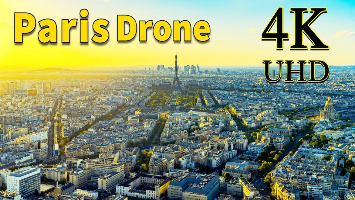 Paris in 4K UHD Drone