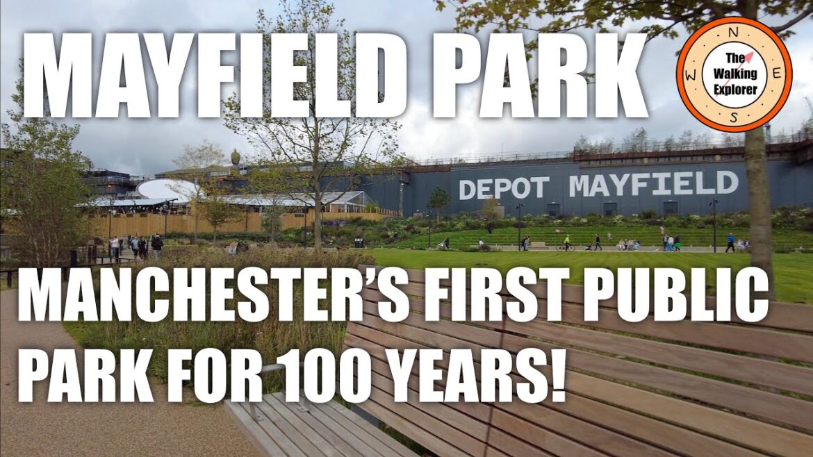 Mayfield Park | Manchester's First Public Park In 100 Years! | Full POV Walkthrough | October 2022