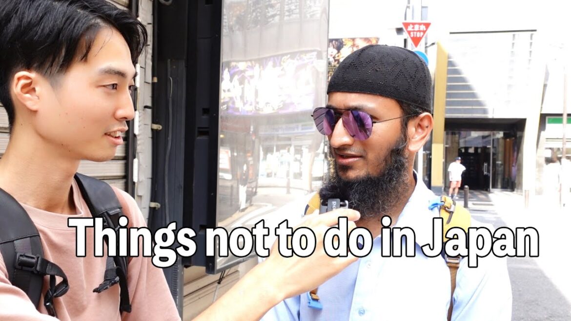 Things not to do in Japan / Biggest Mistake