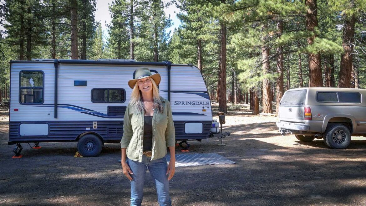 GOING BACK TO WHERE IT ALL BEGAN | SOLO Female Living in a TRAVEL TRAILER | Van Life