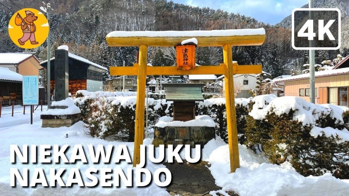 Niekawa-Juku 中山道 Nakasendo | 4K Walking Tour | Nagano Shiojiri 贄川宿 Niekawa-Juku 中山道 Nakasendo | 4K Walking Tour | Nagano Shiojiri 贄川宿