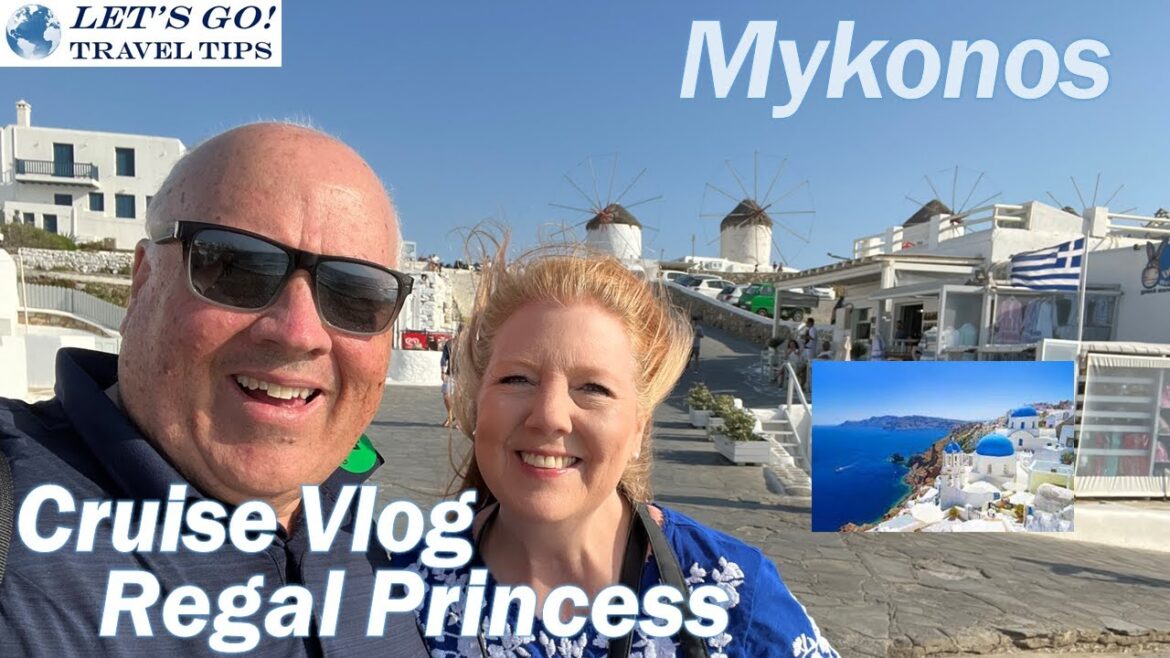 MEDITERRANEAN CRUISE VLOG MYKONOS DELOS RUINS EXCURSION WINDMILLS SEABUS VERY WINDY PRINCESS CRUISES