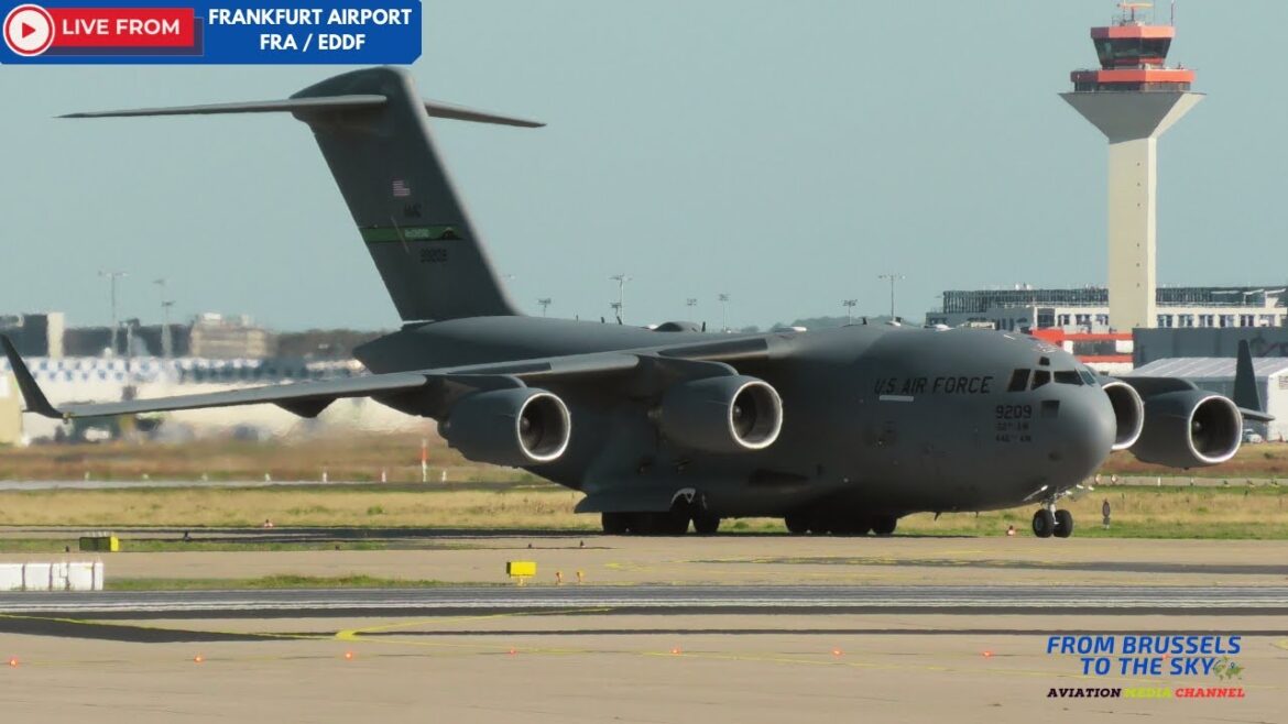 🔴 LIVE - Frankfurt Airport - Plane Spotting