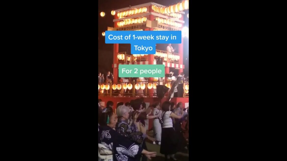 Cost of 1 Week Stay in Tokyo 💰#japan