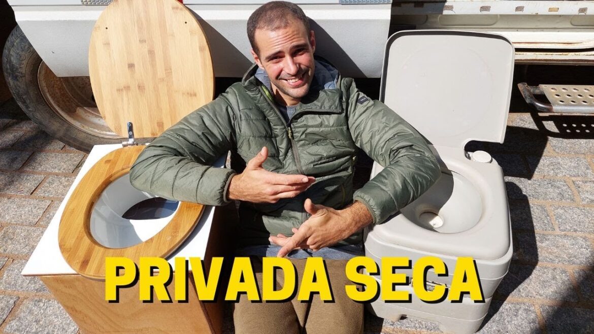 TROCAMOS o PORTA POTTI por uma PRIVADA SECA no MOTORHOME e AMAMOS! | COMO FUNCIONA e COMO FAZER