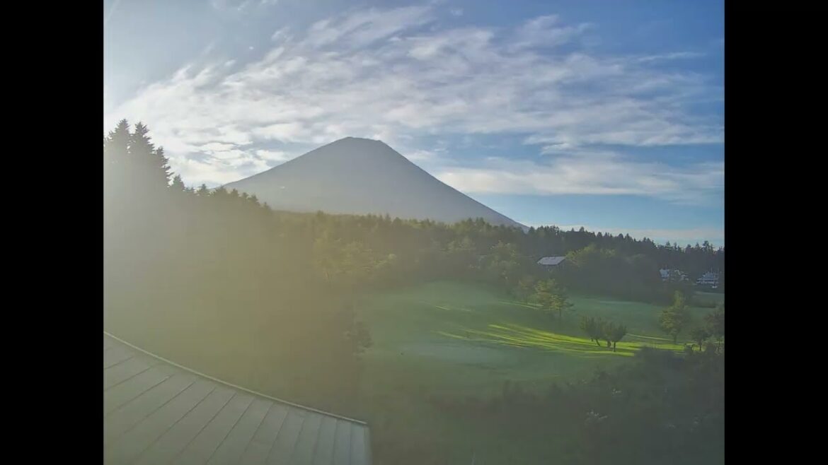 Mt  Fuji Time Lapse Video from Fujigane Fujiyama Live Camera 36 in 2022 9