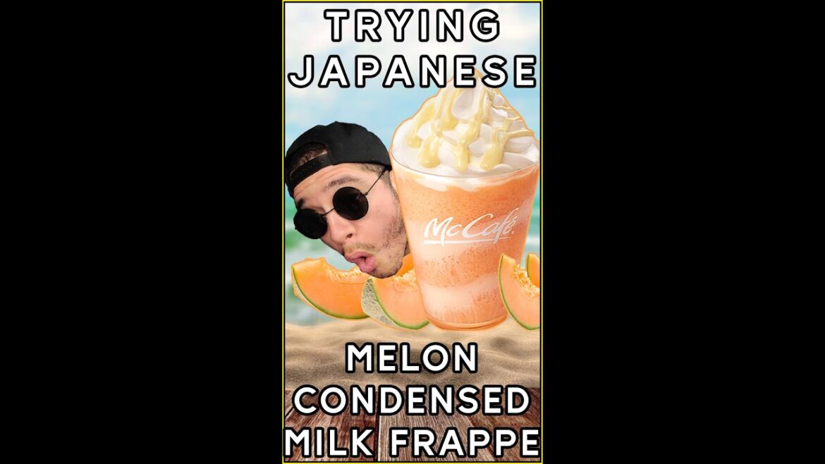 🇯🇵🍈FRESH AF?! JAPANESE MELON & MILK Frappe🍈🇯🇵 🇯🇵🍈FRESH AF?! JAPANESE MELON & MILK Frappe🍈🇯🇵
