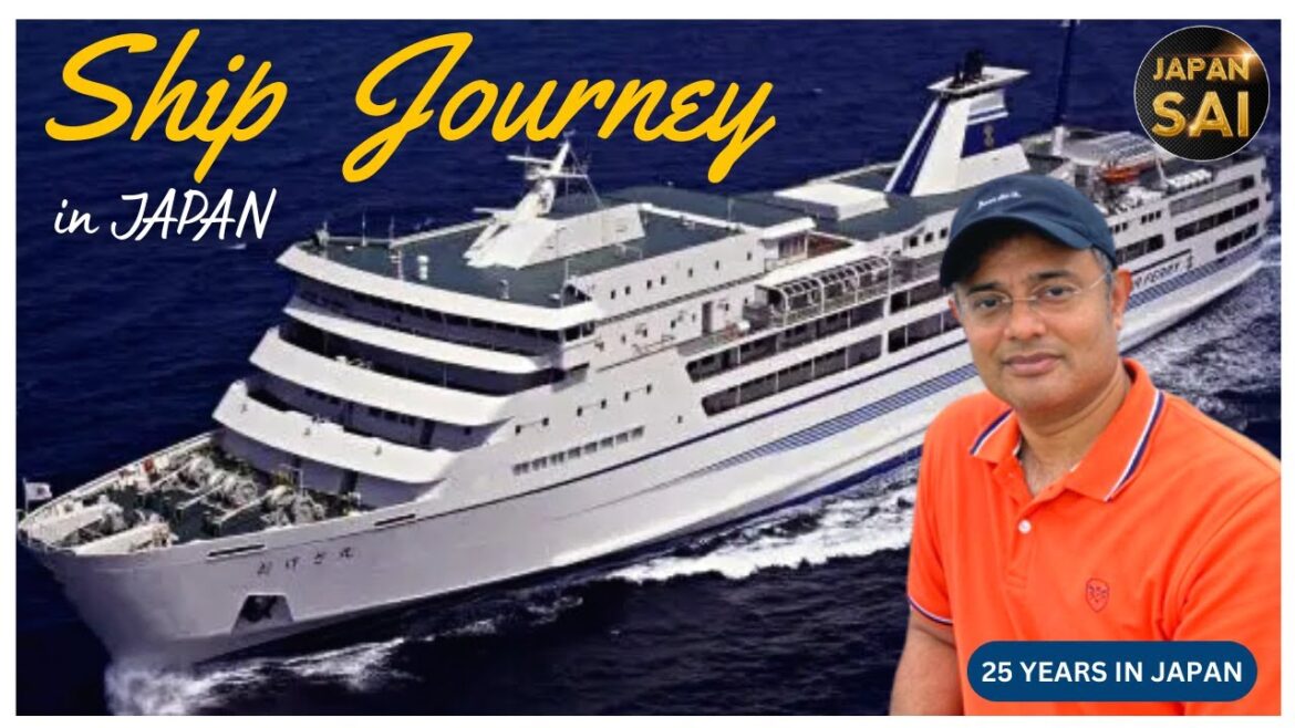 Cruise Ship Journey In Japan | Truck-Car Ferry | Niigata to Sado Island Ship Journey|