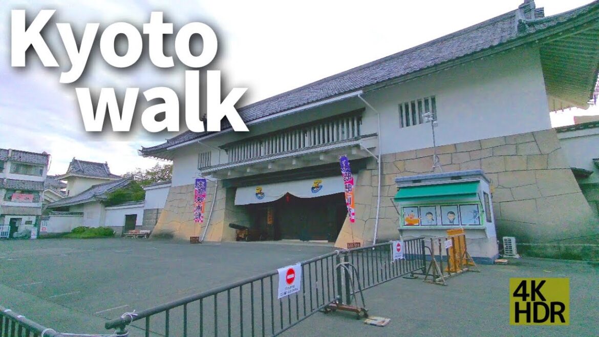 【京都散策】広隆寺から東映太秦映画村と蚕ノ社【4K】Kyoto Japan Walk Koryu-ji Temple, Toei Kyoto Studio Park, Gacha and Shrine