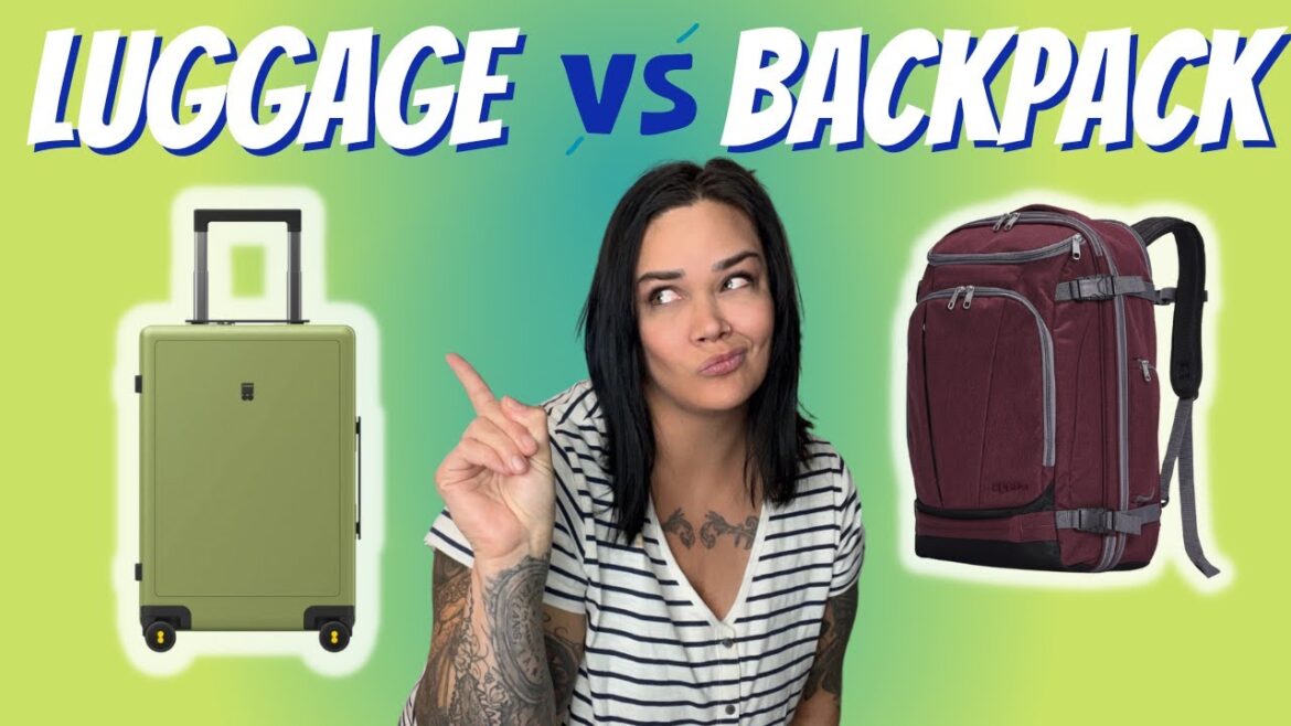 Backpack vs Rolling luggage