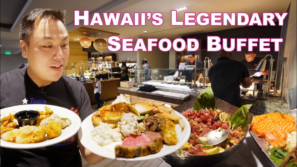 Waikiki Night Market Street Food & Hawaii's Legendary Seafood Buffet! Waikiki Night Market Street Food & Hawaii's Legendary Seafood Buffet!