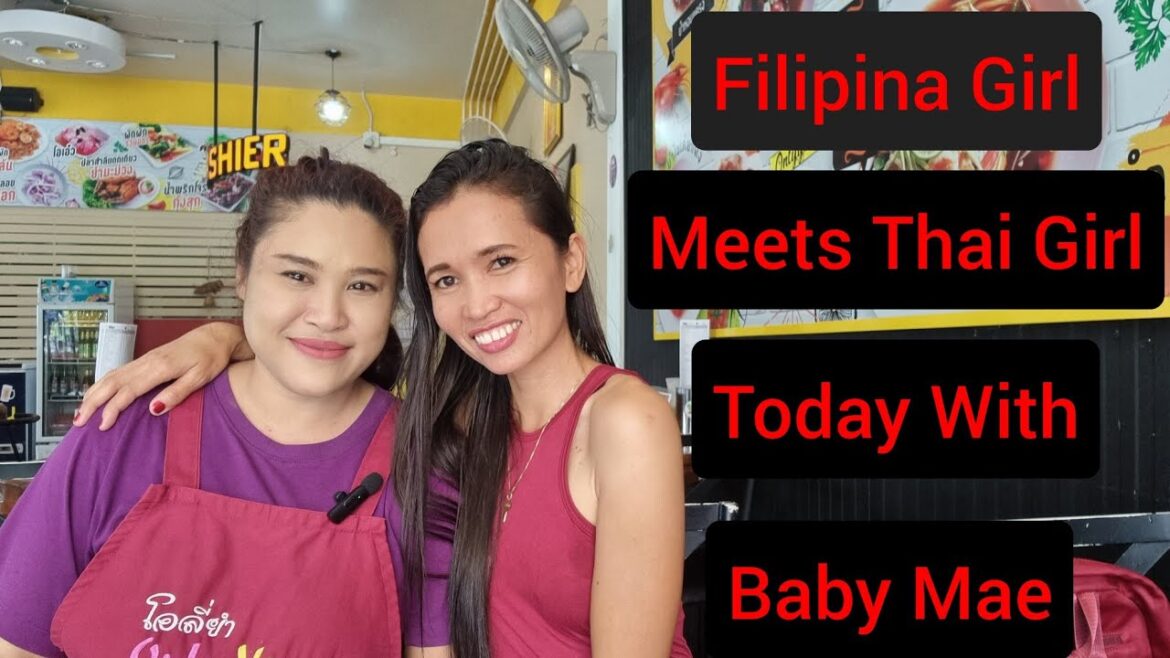 Filipina's Traveling to Thailand/Filipina Girl Meets Thai Girl /Phuket Town