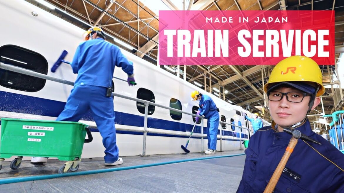 How Shinkansen Bullet Trains are Serviced Daily – Made in Japan How Shinkansen Bullet Trains are Serviced Daily - Made in Japan