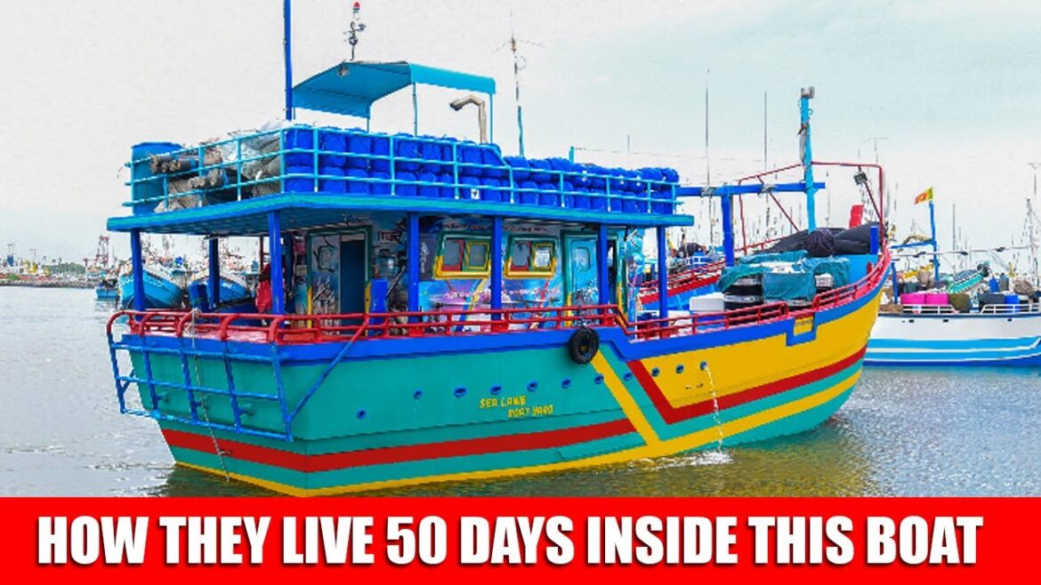 This Is How They Spend 50 Days In Sea | Inside Tolar Boat