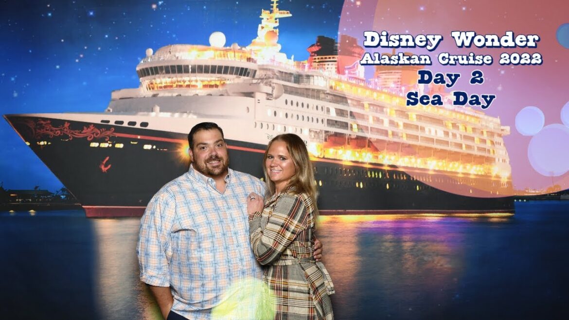 Disney Cruise Vlog | Day 2 | At Sea | Disney Wonder Sept 2022 | Alaskan Cruise