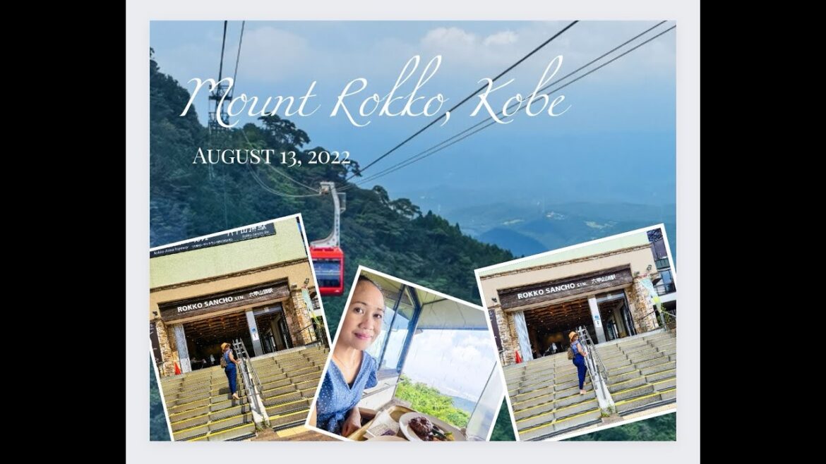 How to Travel Japan on a Budget. Part 1: Mount Rokko, Kobe 予算内で日本を旅行する方法。目的地1：神戸・六甲山