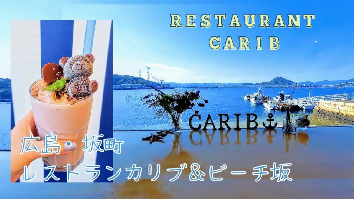 【広島カフェVlog】絶景・海を満喫！オーシャンビュー　坂町・レストランカリブ/ベイサイドビーチ坂