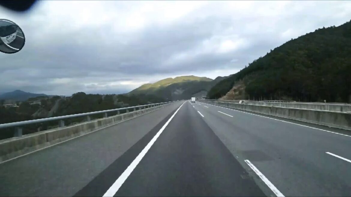 Entroncamento de Hamamatsu Inasa até o entroncamento de Gotemba, em Time Lapse