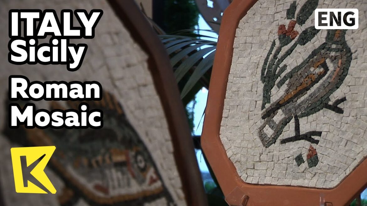 【K】Italy Travel-Sicily[이탈리아 여행-시칠리아]피아자아르메리나, 모자이크 공방/Roman Mosaic/Workroom/Atelier/Alley