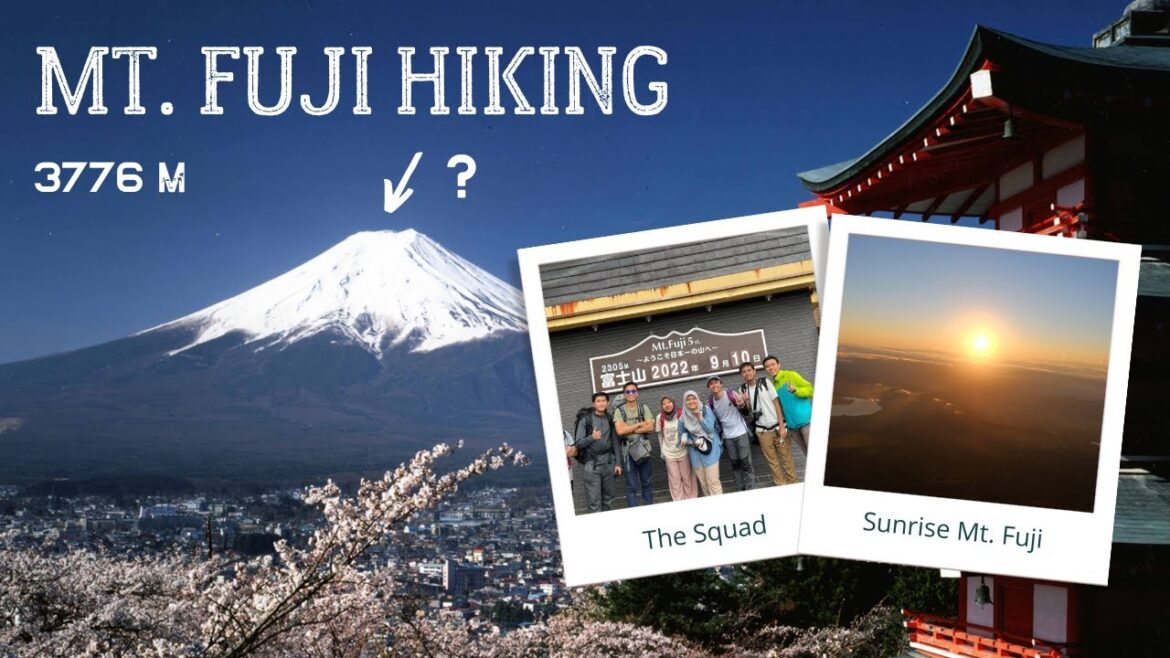 Hiking Mt. Fuji: Menaklukkan gunung tertinggi di Jepang