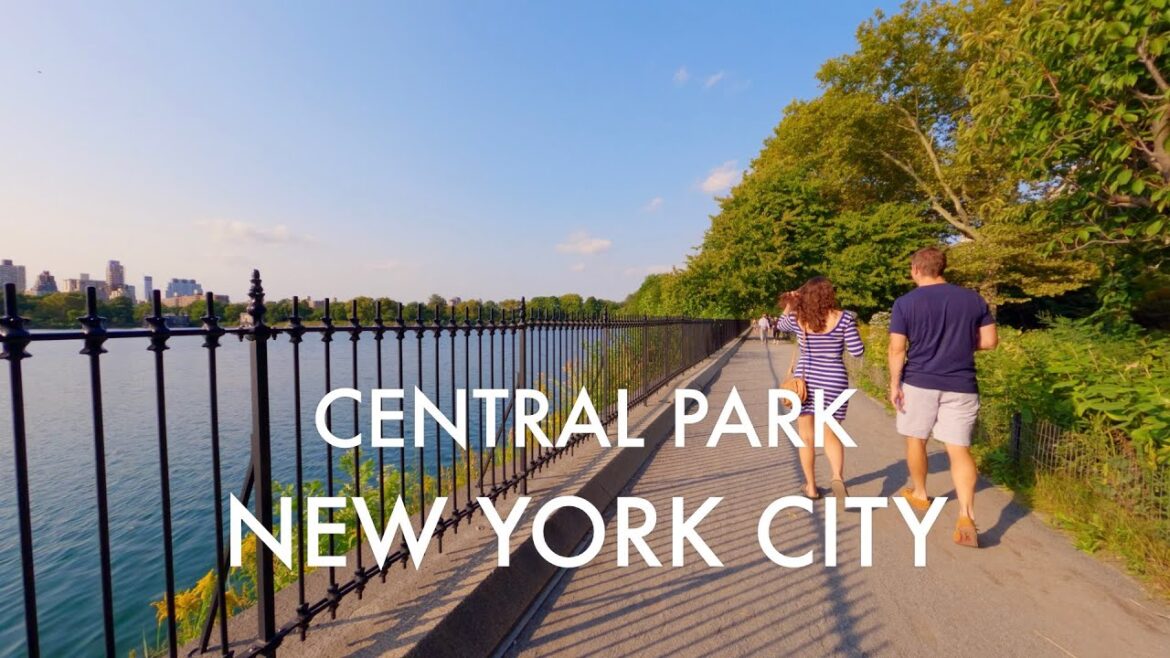 NYC Walk - Central Park - Jacqueline Kennedy Onassis Reservoir (Sep 2022)