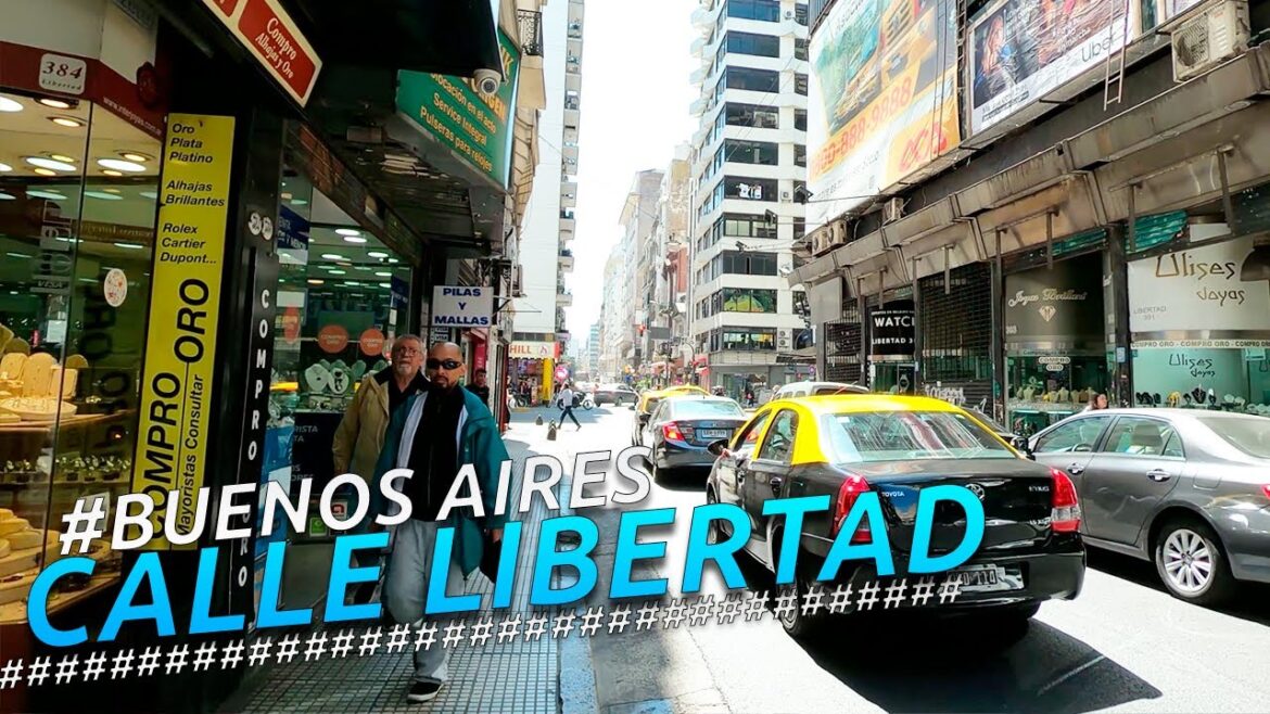 Recorriendo CALLE LIBERTAD | BUENOS AIRES | ARGENTINA | 4K Walking Tour VLOG Recorriendo CALLE LIBERTAD | BUENOS AIRES | ARGENTINA | 4K Walking Tour VLOG
