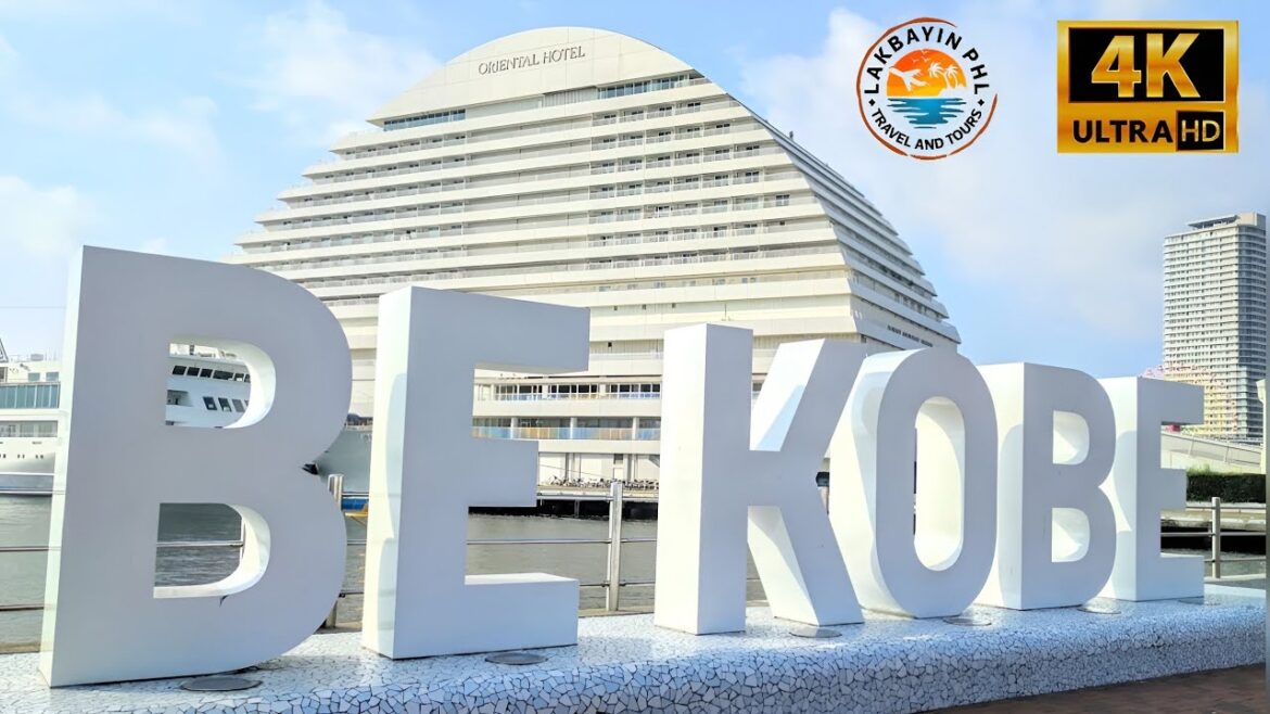 KOBE MERIKEN PARK & KOBE TOWER 4K- KOBE HYOGO JAPAN WALK TOUR