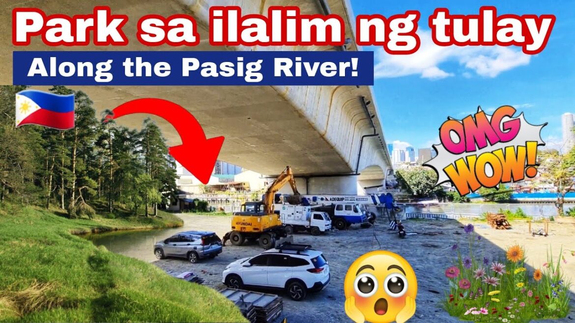 Riverside Park Along Pasig River near BGC-Ortigas Link Bridge? Riverside Park Along Pasig River near BGC-Ortigas Link Bridge?
