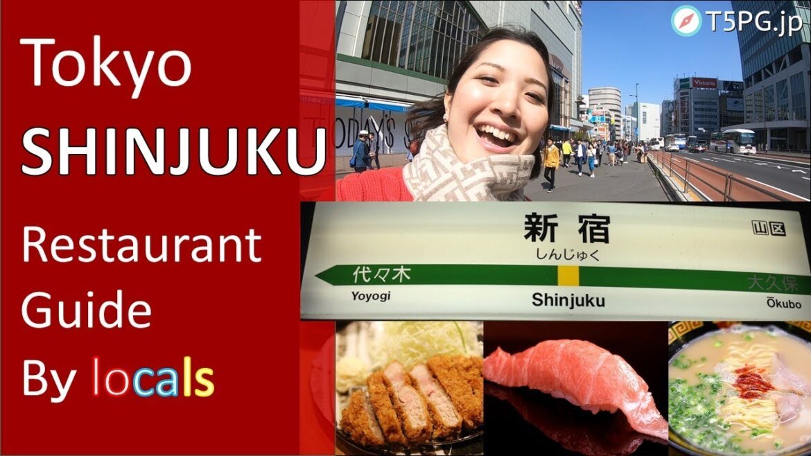"Shinjuku" Tokyo: Restaurant Guide by Locals!