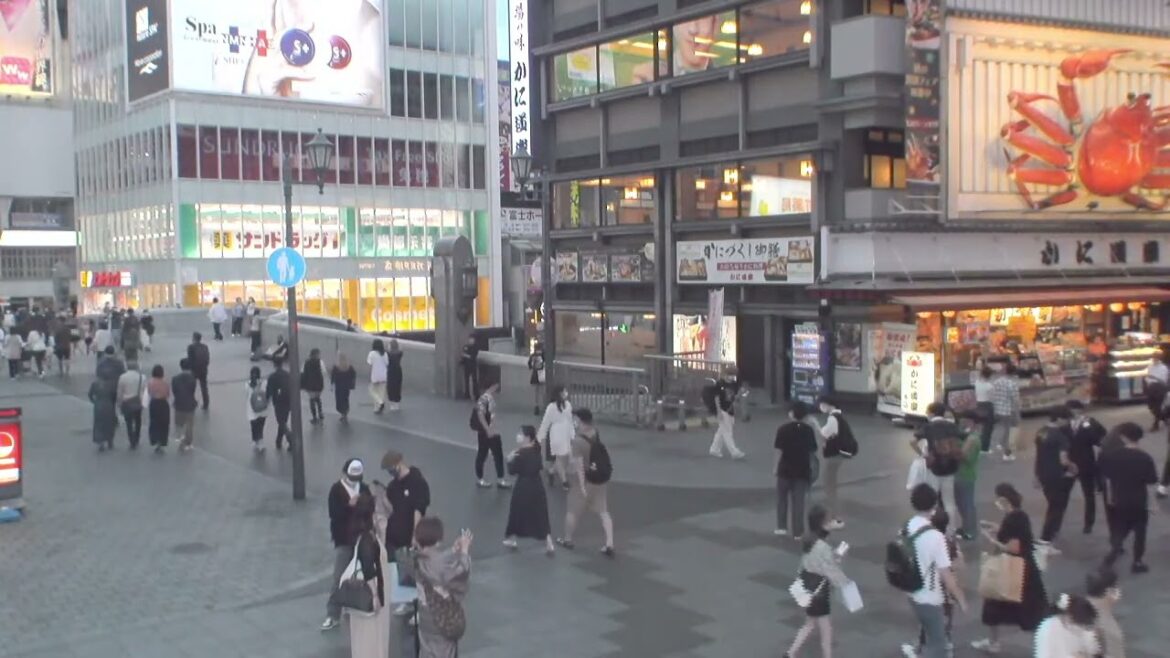 2022/10/3 大阪 道頓堀 ライブカメラ