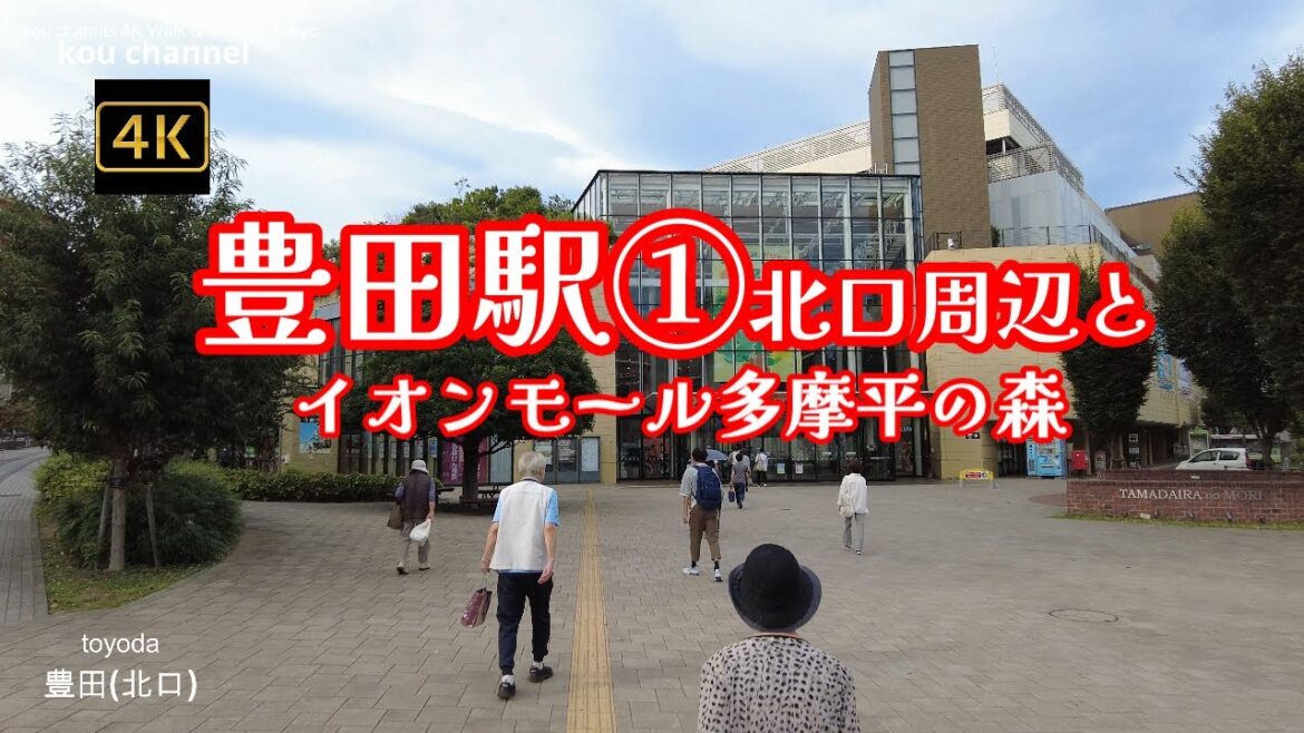 4K【豊田駅①北口周辺とイオンモール多摩平の森】ぶらぶら散歩【イオンモール多摩平の森の屋上から街を見渡します】【風が強くて・・音量注意】日野市ペイペイやってます 東京都日野市 4K【豊田駅①北口周辺とイオンモール多摩平の森】ぶらぶら散歩【イオンモール多摩平の森の屋上から街を見渡します】【風が強くて・・音量注意】日野市ペイペイやってます 東京都日野市