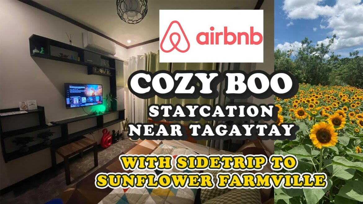 AIRBNB NEAR TAGAYTAY | Transient Home | Sunflower Farmville Tagaytay