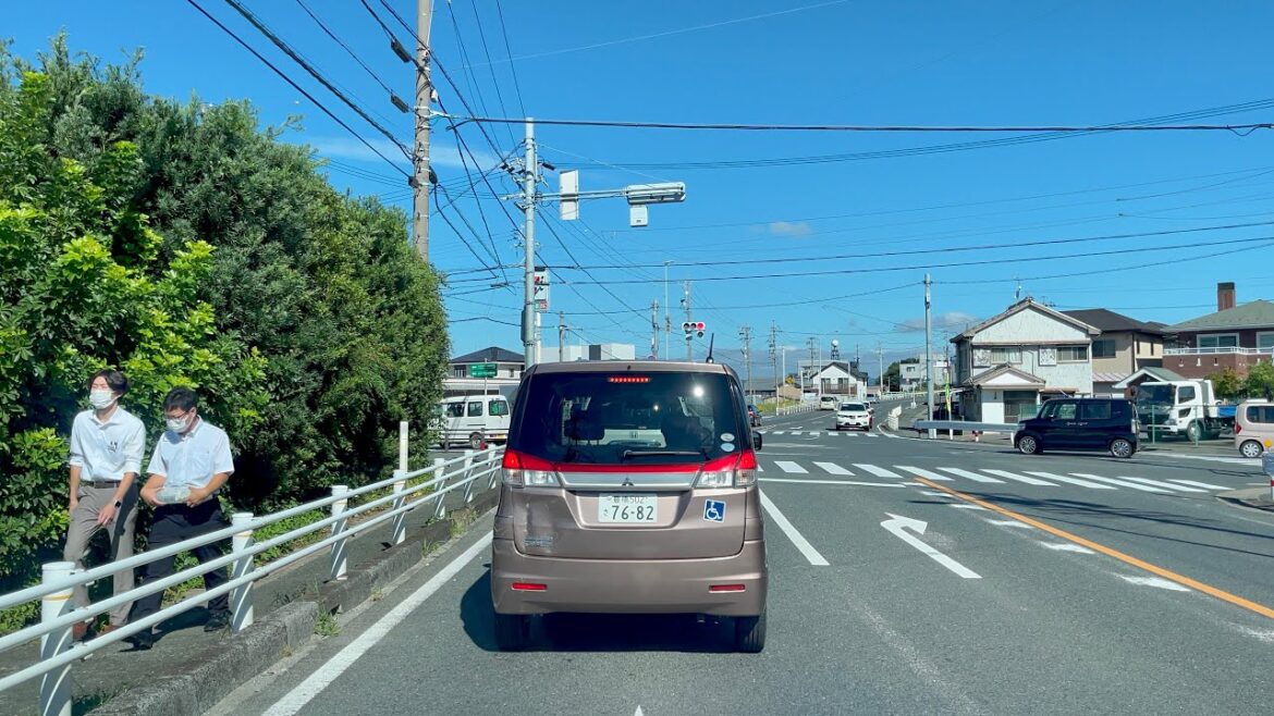 Morning Drive Road Ambiance | Aichi Japan Morning Drive Road Ambiance | Aichi Japan