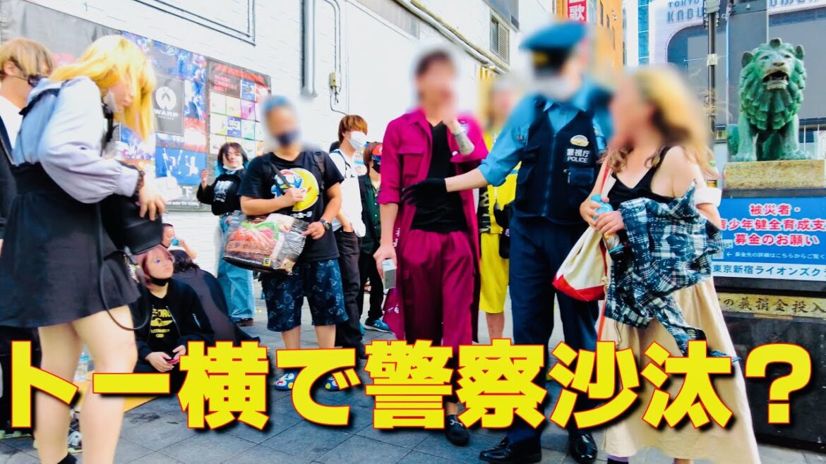 【歌舞伎町 トー横で逮捕騒動？】Tokyo Walk - Shin-Okubo to Shinjuku (▶ 62 min) | 4K  新大久保 新宿 東京散歩 October, 2022