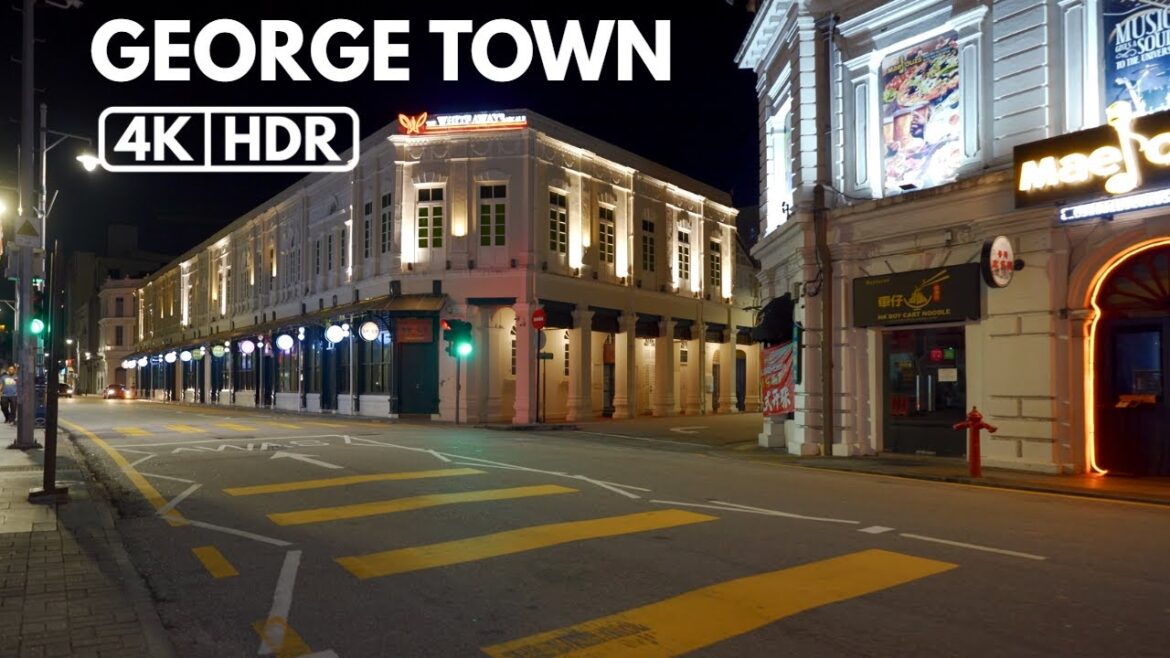 【4K|HDR】GEORGETOWN | BEACH STREET | PENANG
