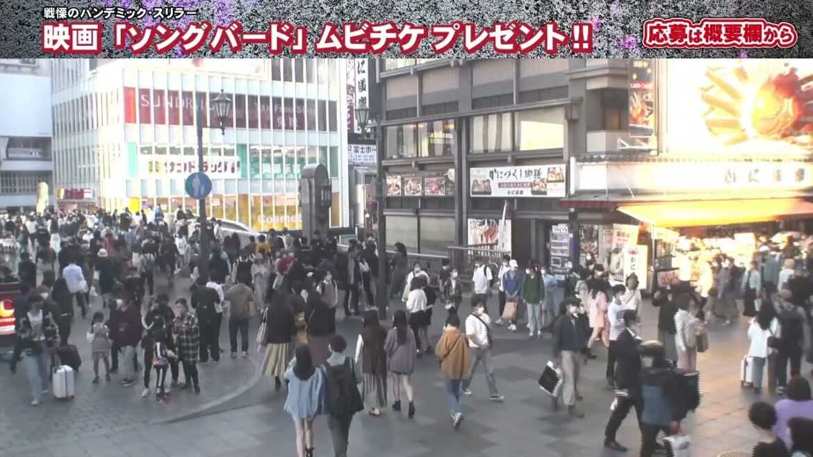 2022/10/8 大阪 道頓堀 ライブカメラ