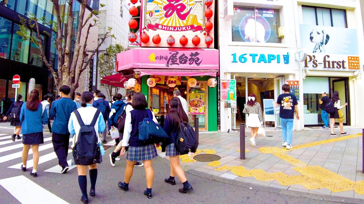 Shinjuku in Tokyo has Kabukicho♪💖🐶4K ASMR non-stop 1 hour 01 minutes Shinjuku in Tokyo has Kabukicho♪💖🐶4K ASMR non-stop 1 hour 01 minutes