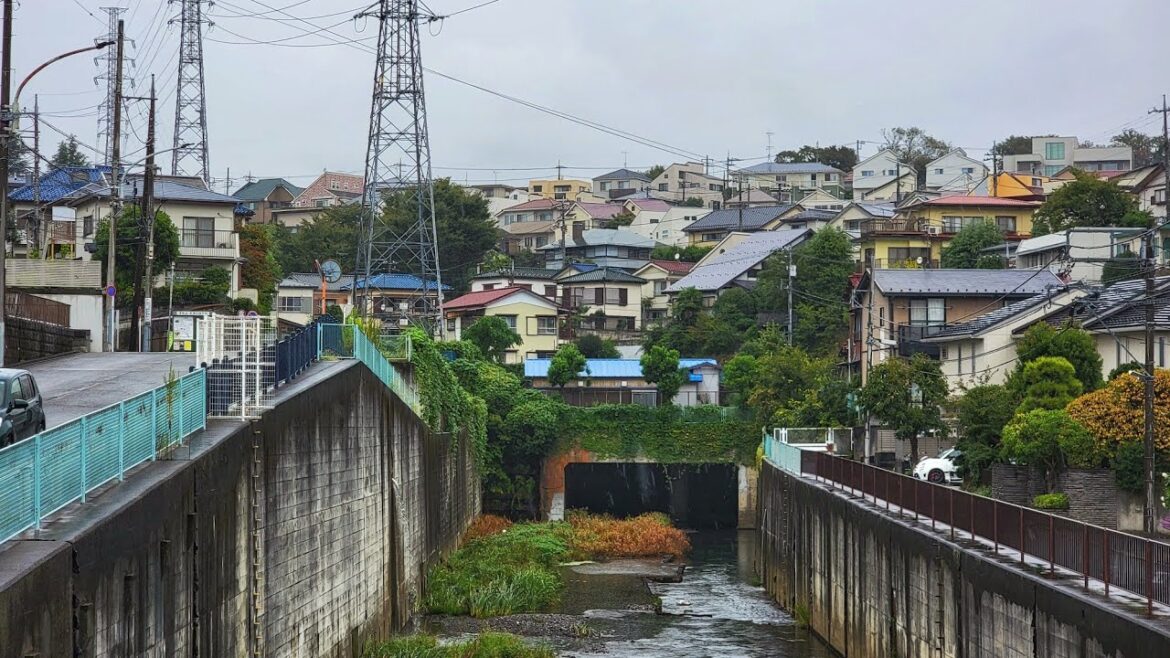 Miserable Rainy Morning Kawasaki Walk
