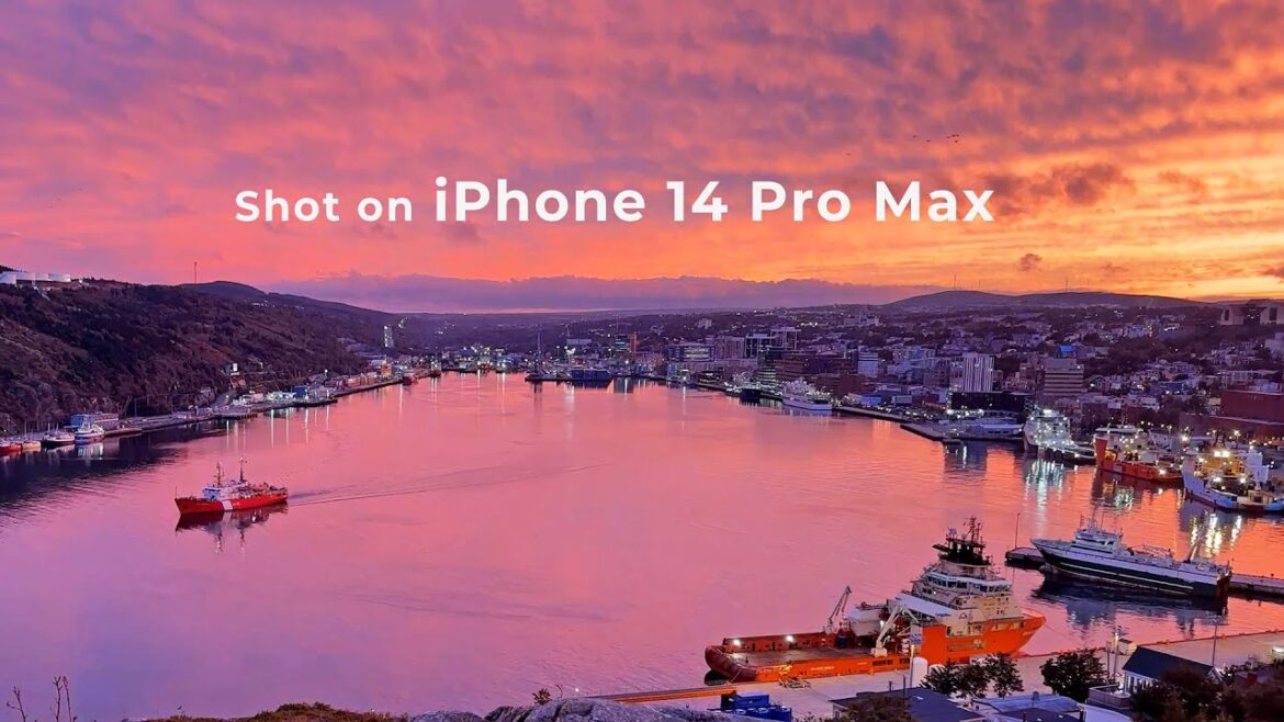 shot on iPhone 14 Pro Max /CINEMATIC mode/ St John's NL Canada's far eastern pretty fishing town