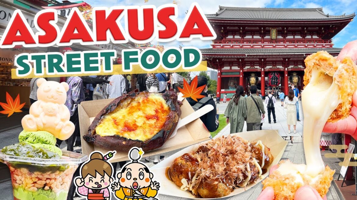 Asakusa Tokyo Street Food Tour / Japan Travel Guide