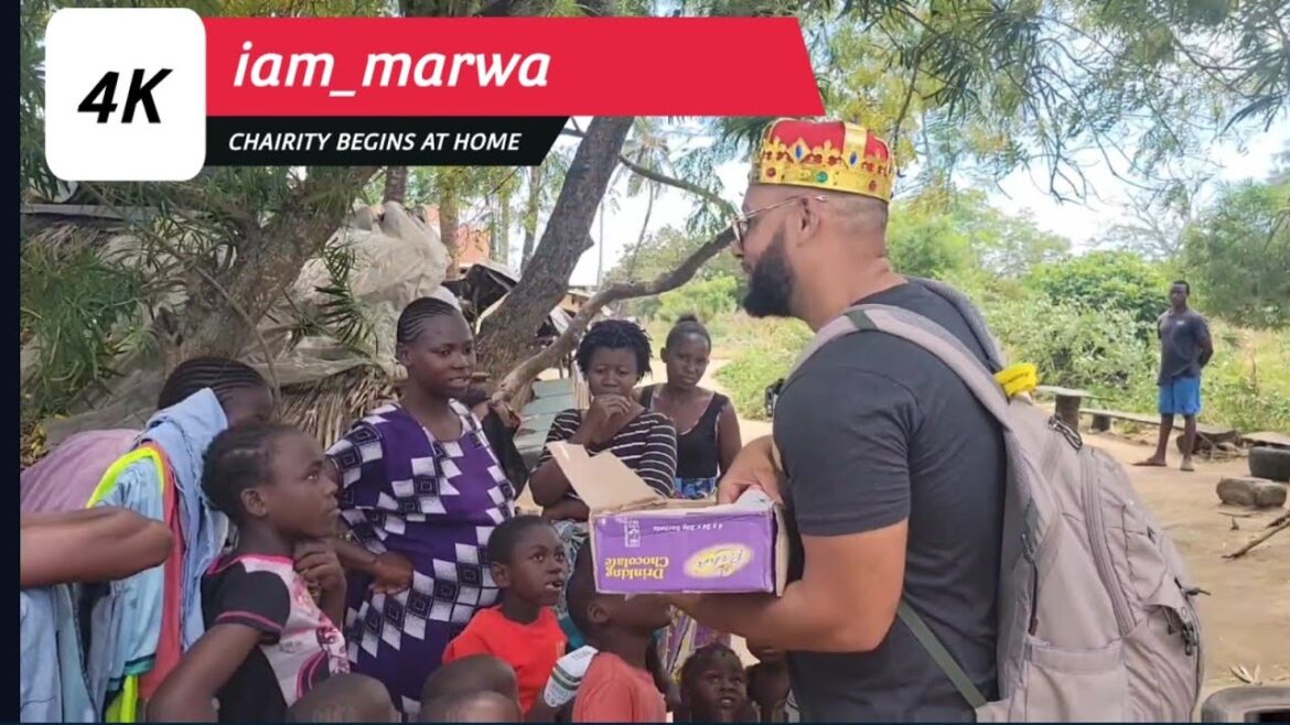 iam_marwa Charity begins at home 🏡  #iam_marwa #africa #dee mwango #wodemaya #iam_marwa