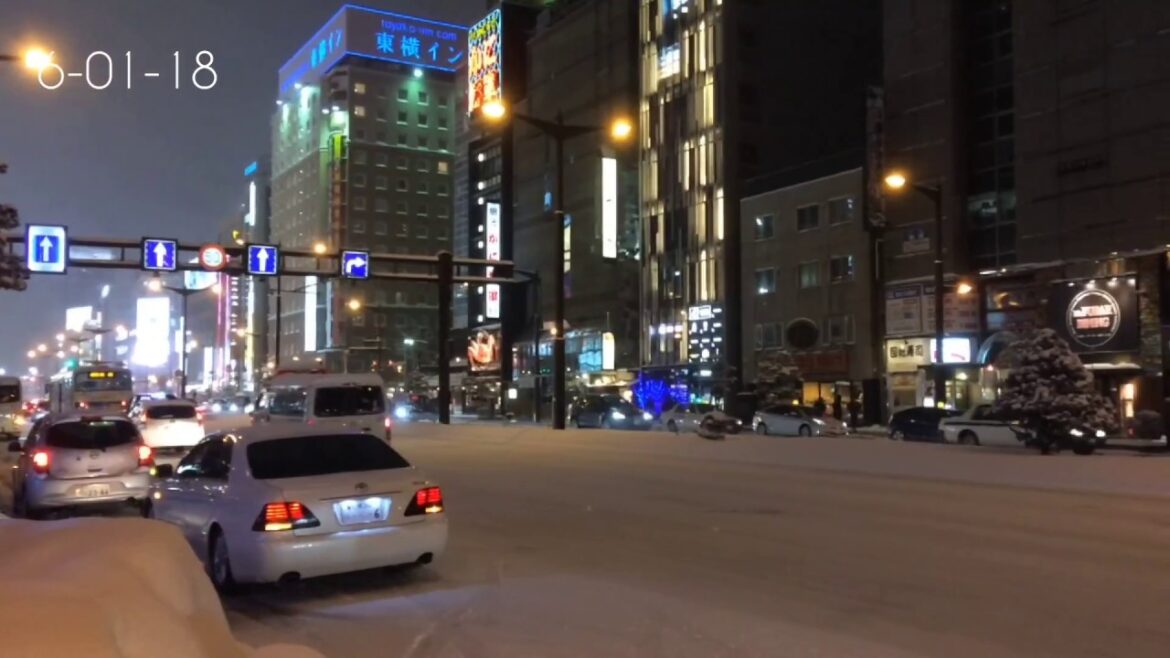 AMAZING CITY of SAPPORO HOKKAIDO in WINTER SEASON #part1